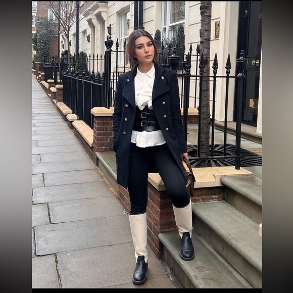 ZARA LEATHER SASH BELT - Picture 10 of 12